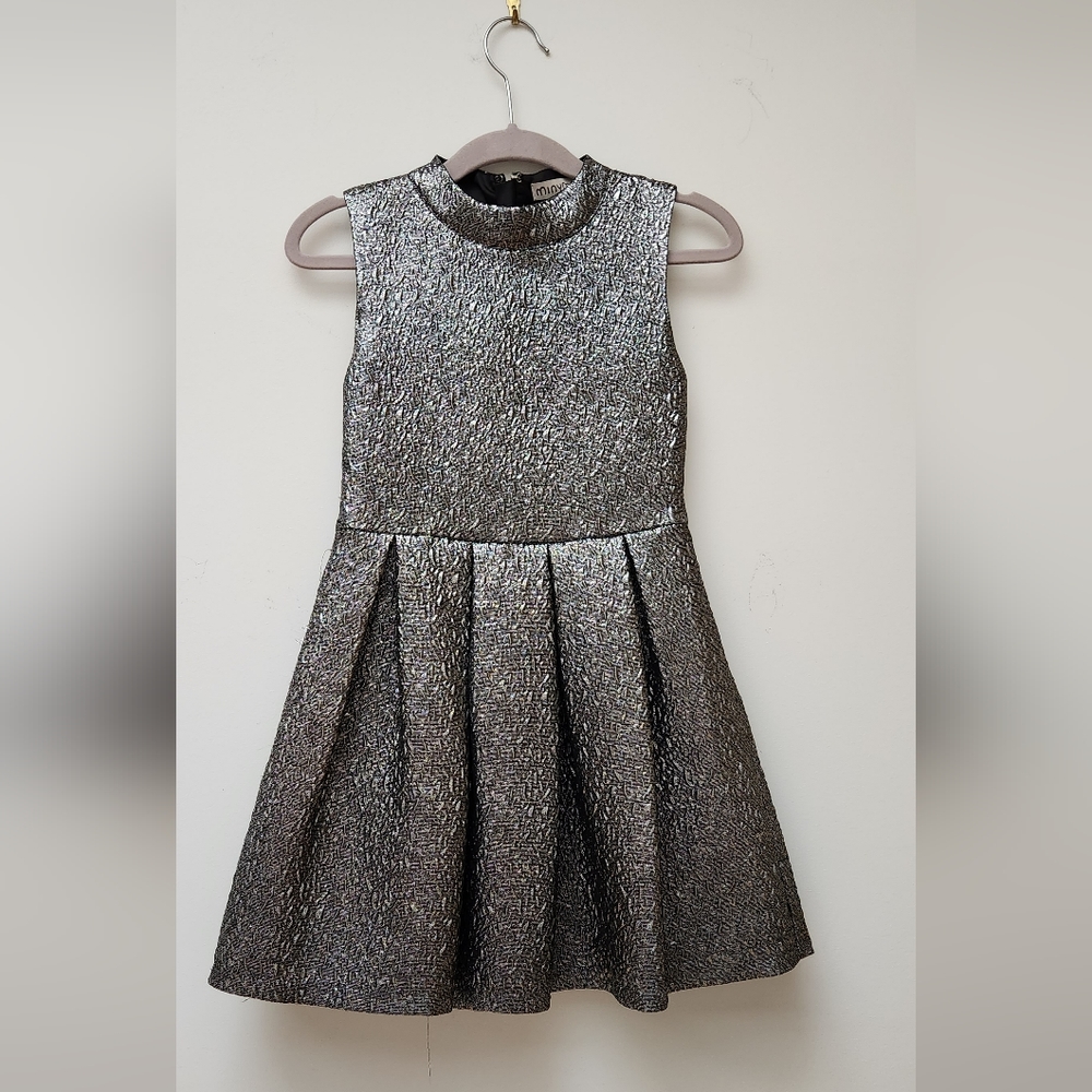 MinyMo metallic dress size 7